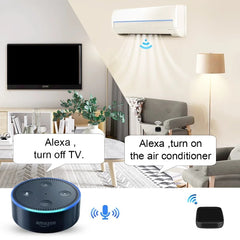 WiFi Remote Control Aircondition Fan TV Bridge Google Home Alexa Universal AC Control