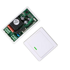 Wireless Wifi Remote Control Smart Switch Panel Dual Control Light Button Rocker Switch For Smart Home,10A RF 433Mhz