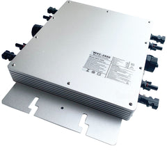 MPPT Solar Grid Tie Inverter 2400W for 4 Circuits Input PV Panels DC22-60V to AC220V110V