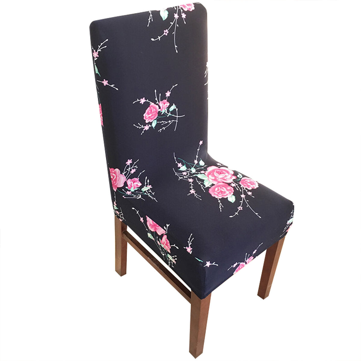 Dining Chair Cover Elastic Removable Chair Seat Protector Stretch Slipcover For Dining Room Wedding Banquet Party Hotel Kitchen Home Office Decor