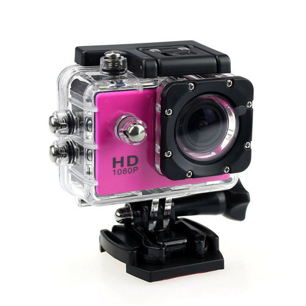 Sports Camera Wide Angle Lens 140 Degrees 1080P Waterproof Outdoor Aerial Cam Recorder