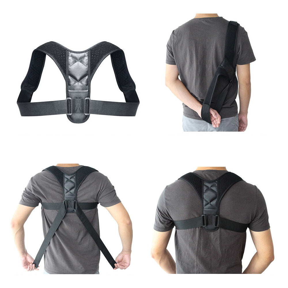 Brace Support Belt Adjustable Back Posture Corrector Clavicle Spine Back Shoulder Lumbar Posture Correction Sport Fitness Cycling
