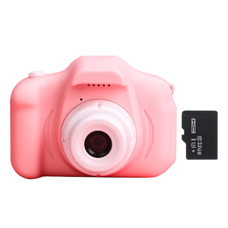 Zoom Mini Digital Camera 2 inch Screen support 32GB TF Card for Kids Baby Cute Camcorder Video Chil 8M 1080P 4X