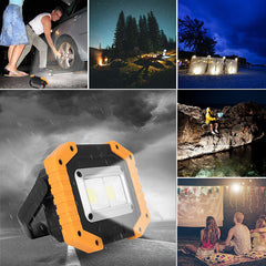 30W LED COB Outdoor IP65 Waterproof Work Light Camping Emergency Lantern Floodlight Flashlight