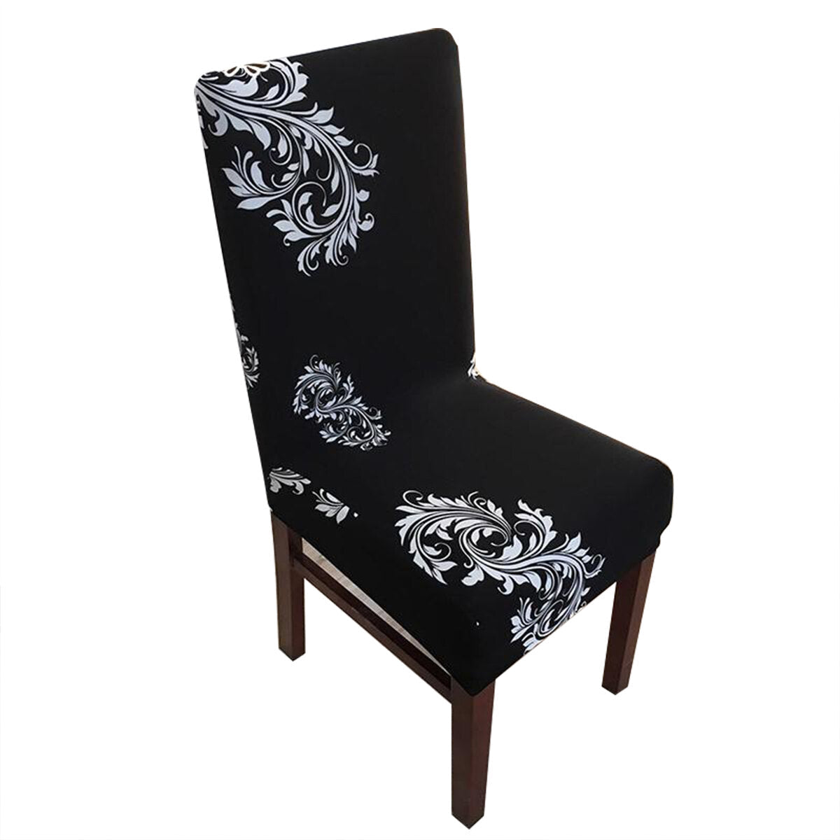 Dining Chair Cover Elastic Removable Chair Seat Protector Stretch Slipcover For Dining Room Wedding Banquet Party Hotel Kitchen Home Office Decor