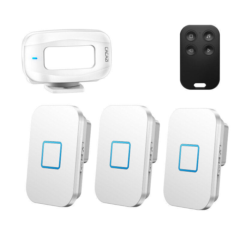 433Mhz 1 Sensor 3 Receiver Wireless PIR Motion Detector Infrared Doorbell Shop Welcome Receiver Remote Control Home Security Alarm Sensor Door Bell