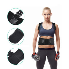Back Support Straight Posture Corrector Shoulder Back Trainer Fitness Protective Gear