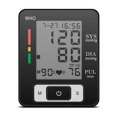 Home Automatic Wrist Blood Pressure Monitor Blood Pressure Voice Digital Oxygen Blood Glucose Blood Pressure Instrument
