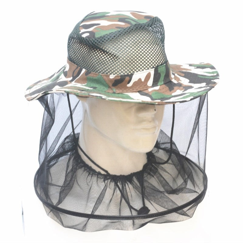 Anti Mosquito Bug Bee Insect Mesh Hat Head Face Protect Net Cover Travel Camping Fishing Protector New Product Fashion