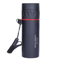HD 30x25 Mini Portable Monocular Zooming Focus Optical Hunting Telescope Low Night Vision Outdoor Camping Hiking Tourism Scope