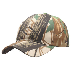 Men Camouflage Military Adjustable Hat Camo Hunting Fishing Army Baseball Cap UV Protection Outdoor Camping Hunting Jogging