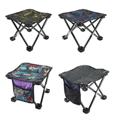 Outdoor Chair Camping Stool Folding Fishing Chair Conveniently Carry Seat Maximum Weight of 100KG