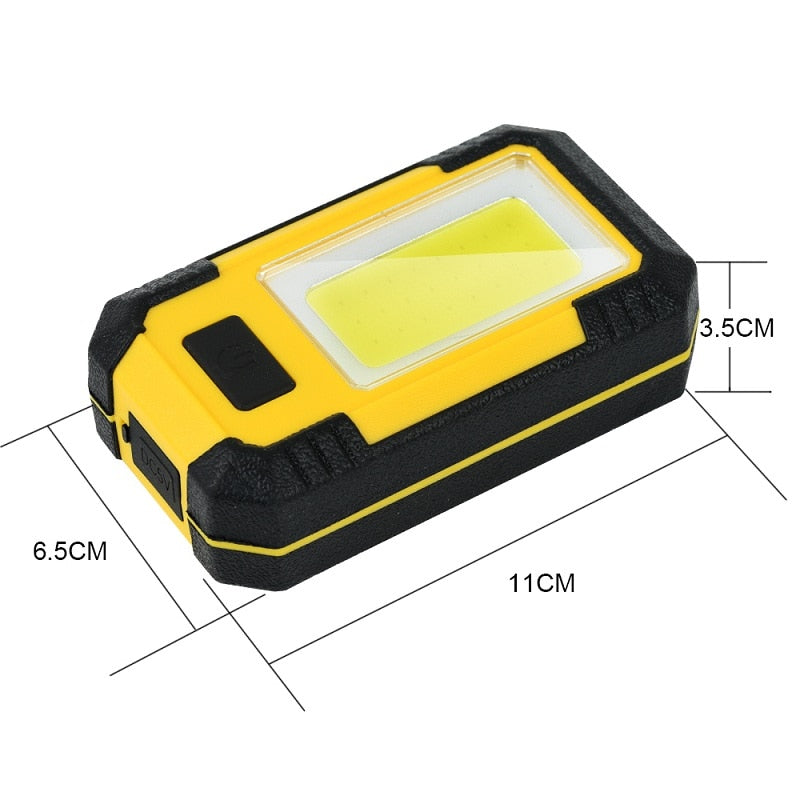Camping Tent Emergency Light Super Bright COB LED Rechargeable Outdoor Portable Flashlight Retro Camp Light Lantern