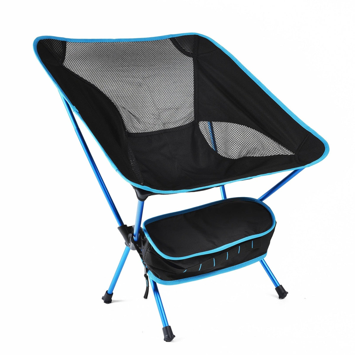 Portable Ultralight Folding Chair 210KG High Load Outdoor Camping Chair Hiking Picnic Fishing Seat High Strength Aluminum Alloy