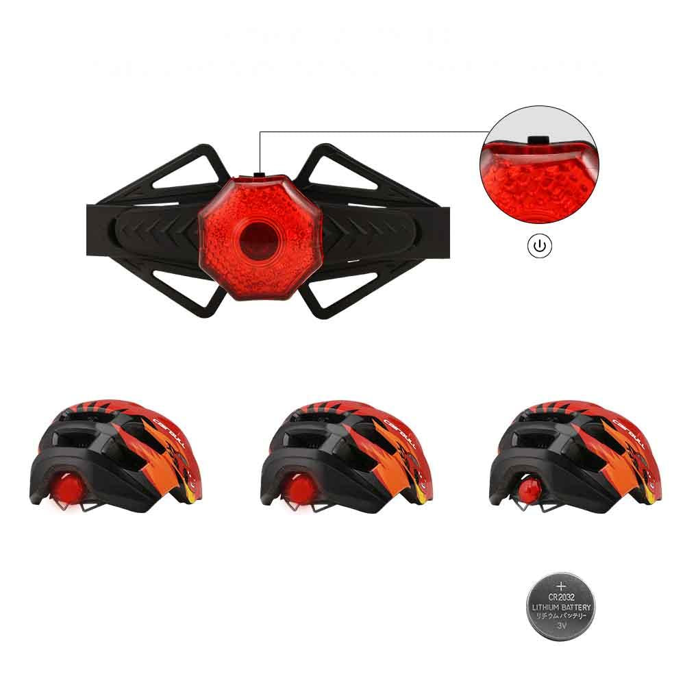 3Modes Lights PC+EPS Shock-proof Children Riding Helmet Kids Bicycle Helmet Balance Scooter Safety Helmet with Taillight