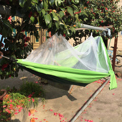 Double Ultra-thin Anti-mosquito Net Hammock with Nylon Polyester for Outdoor