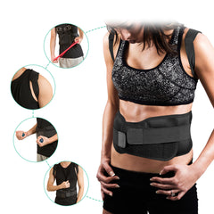 Back Support Straight Posture Corrector Shoulder Back Trainer Fitness Protective Gear