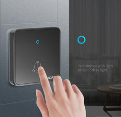 Wireless Doorbell Waterproof 300M Remote 1 2 Battery Button 1 2 3 Receiver Home Door Ring Bell Chime