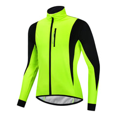 Winter Warm Up Thermal Fleece Men's Cycling Jacket Waterproof Bicycle MTB Road Windproof Bike Clothing