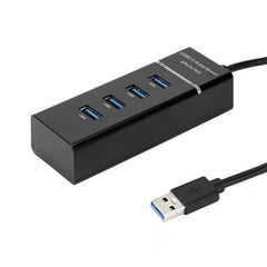 4-Port USB 3.0 Hub USB Splitter Multiple Extender One-to-Four Cable Seperater For PC Windows Macbook Computer Accessories
