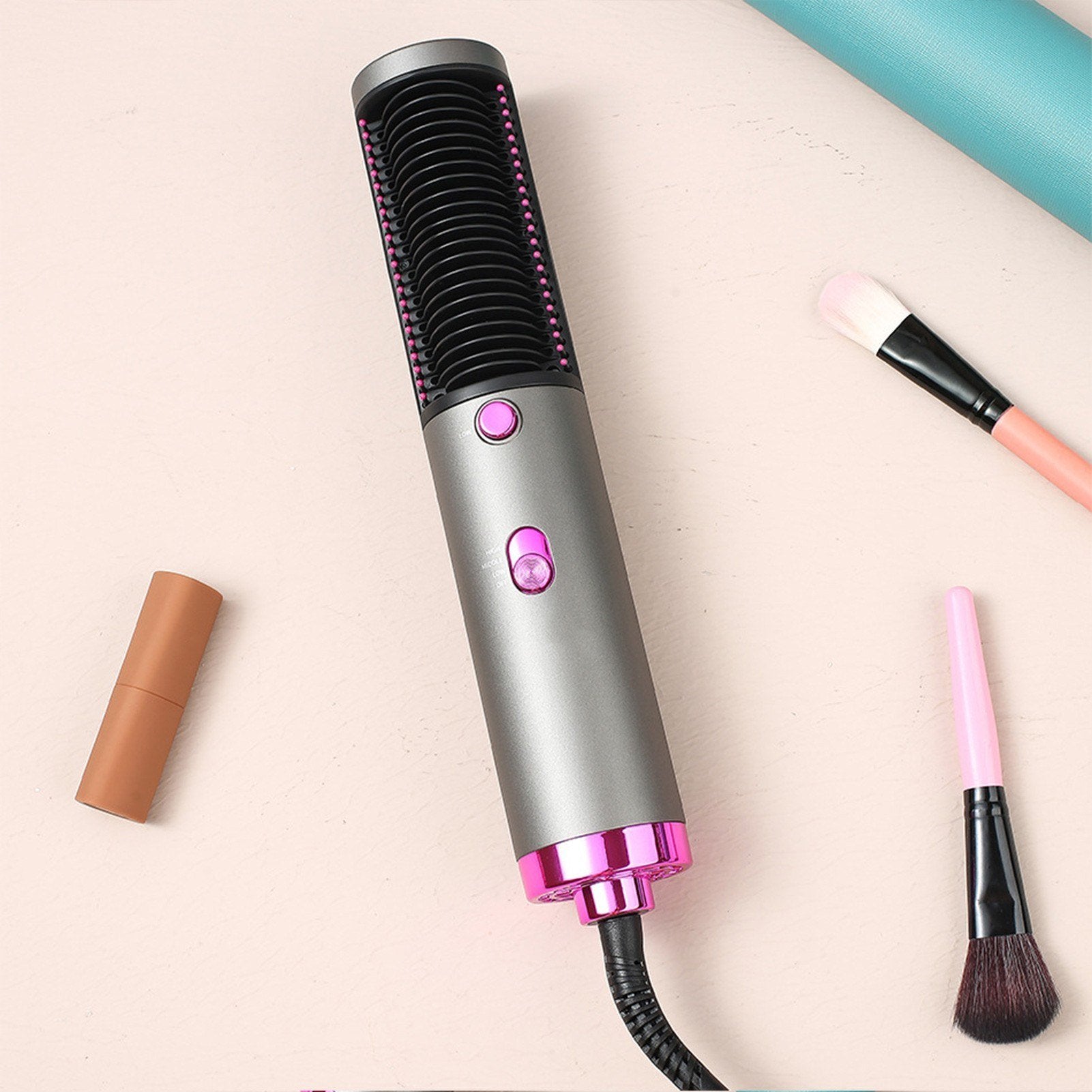 Multi-functional Electric Hair Straightener and Dryer Comb