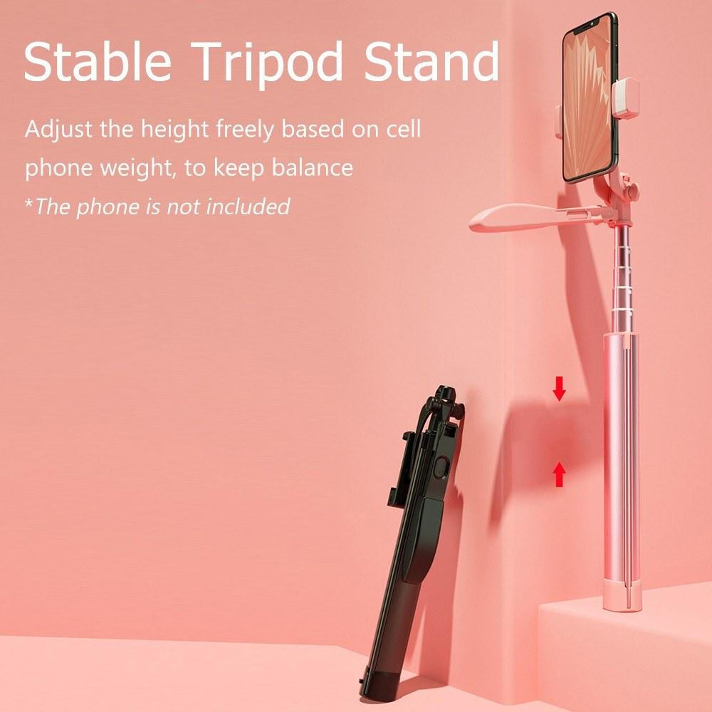 Mini Phone Tripod Stand Portable Selfie Stick Handheld Stabilizer