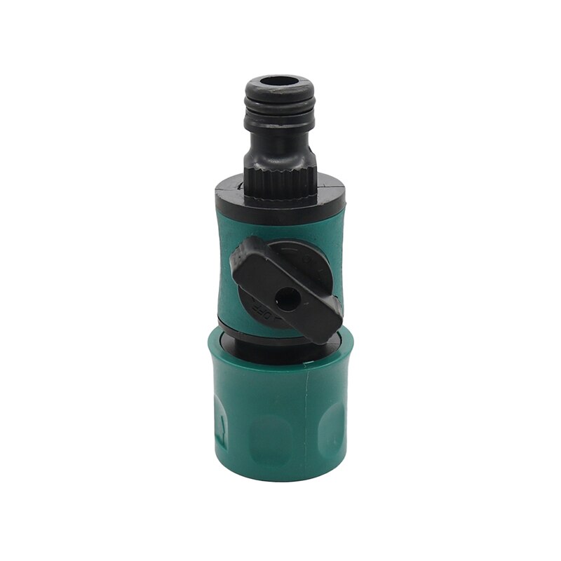 Plastic Valve with Quick Connector Agriculture Garden Watering Prolong Hose Irrigation Pipe Fittings Adapter Switch 1 Pc - JustgreenBox