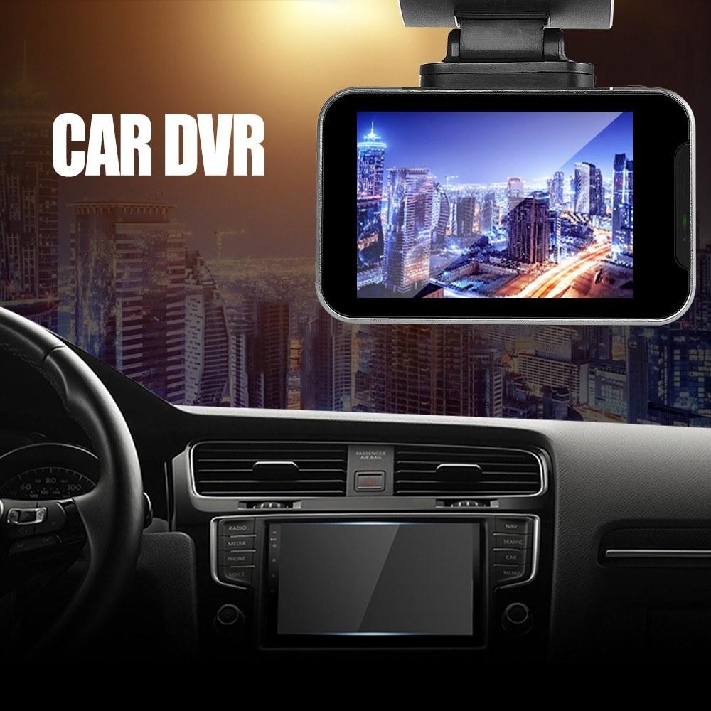 2.35in 1080P Car DVR Camera Dual Dash Cam 135° Wide Angle Video Driving Recorder Parking Monitor