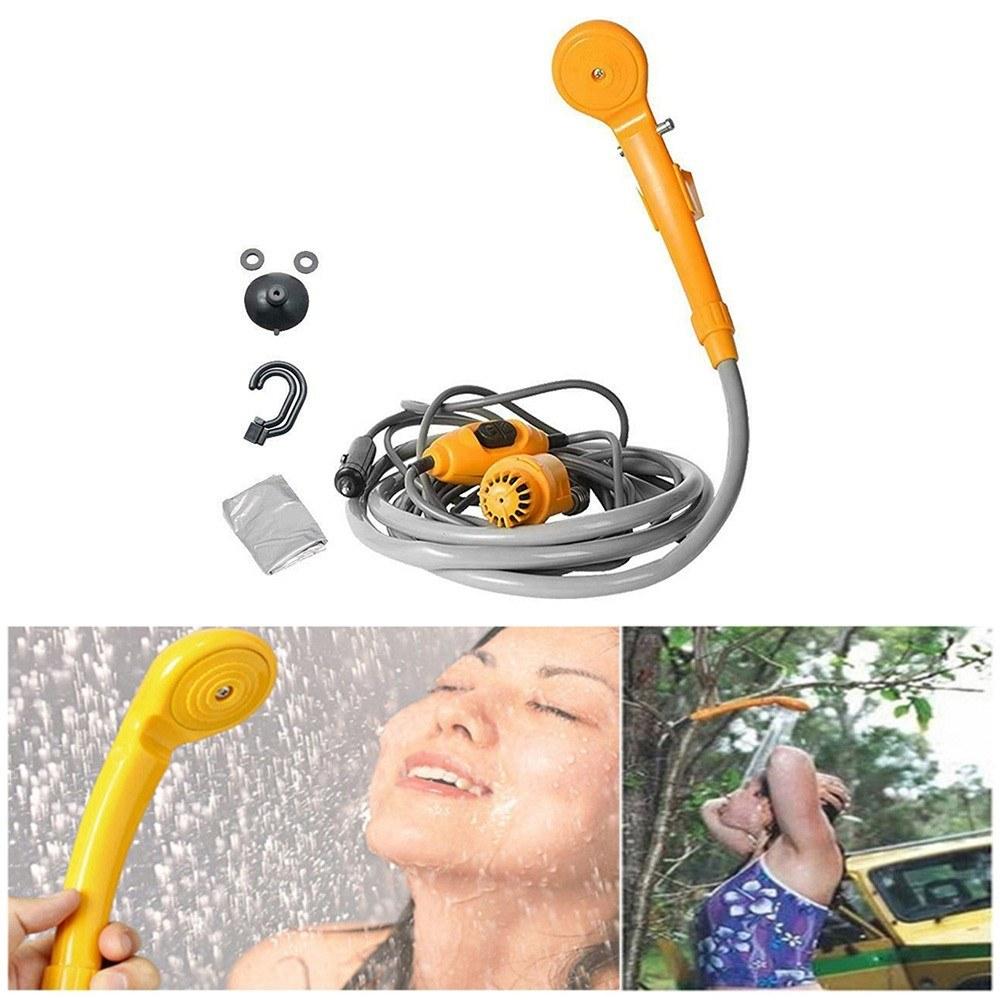 Portable Car Shower Washing Tool 12V - Water Pumps for Camping Traveling Beach Swimming Pets Bath