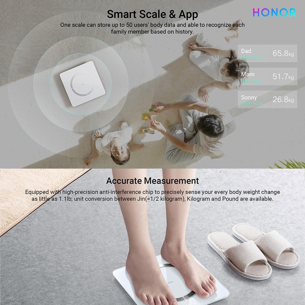 HONOR Scale 2 DEXA Standard 14 Body Composition Analyzer Monitor