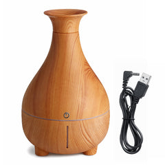 Touch LED Air Humidifier Aroma Essential Oil Diffuser 200ml Ultrasonic Cool Mist Humidifier with Color LED Lights
