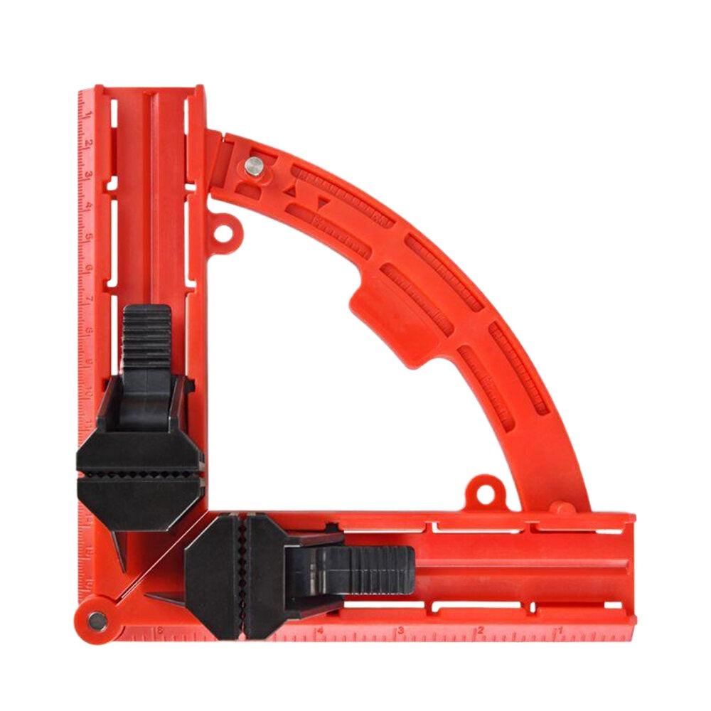 90ˇă Woodworking Corner Clamp - Adjustable Quick-Lock Frame Tool for Precise Angles