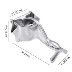 Lemon Orange Fruit Juicer Manual Juice Squeezer Hand Press Machine Kitchen Home