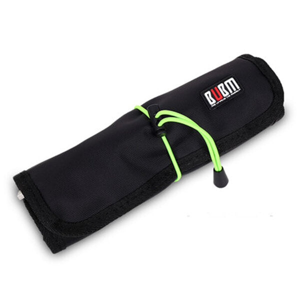 Roll-up Electronics Organizer Electronics Accessories Storage Bag Travel Carry Case