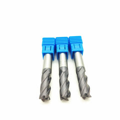 1-20mm 4 Flute Milling Cutter Tungsten Steel HRC50 End Mill Milling Machine Tools for Steel