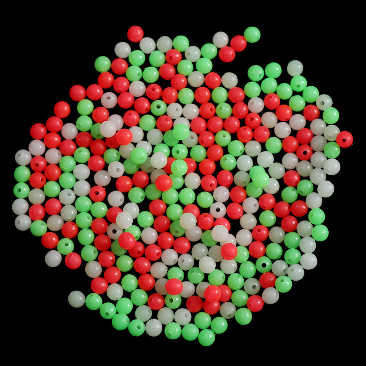 1000Pcs Fishing Luminous Bean Beads Boxed Anti-collision Beans Kit Set Durable