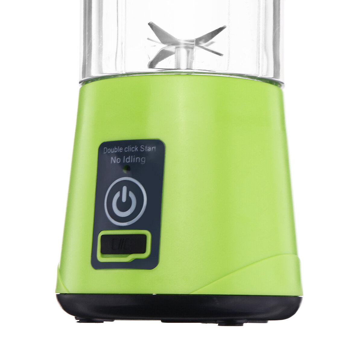 400ml 1800mA Mixer Maker Fruit Blender Shaker Bottle USB Rechargeable 6 Blade DIY Juicer Camping Picnic