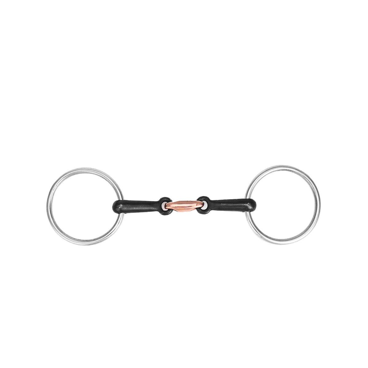 105/115/125mm Stainless Steel Horse Mouth Ring Jointed Bit Equestrian Snaffle