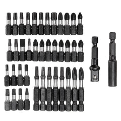 1/4 Inch Socket Adapter 18/42pcs Screwdriver Bits Set S2 Steel Impart Screw Driver Drill Bit For Power Tools