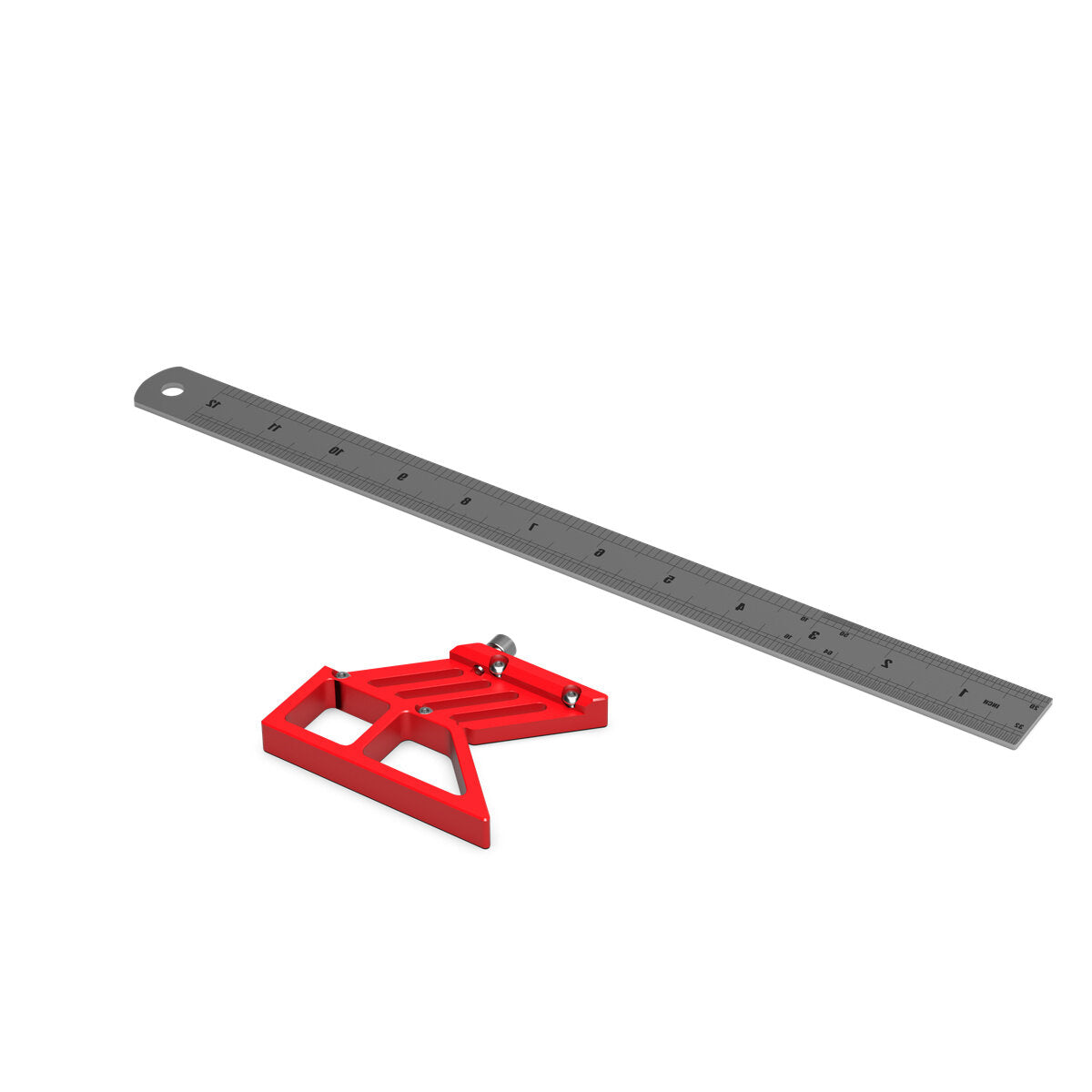 Multifunctional Woodworking Scribe and Marking Gauge - 45/90 Degree Angle Ruler