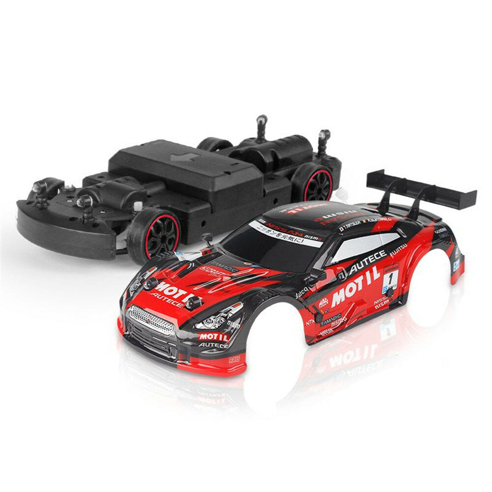 1/16 2.4G 4WD 28cm Drift Rc Car 28km/h With Front LED Light RTR Toy