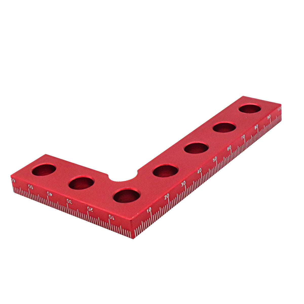 100mm 90 Degree Carpenter Square L Square Right Angle Ruler Aluminum Pocket Ruler Woodworking Measuring Tool