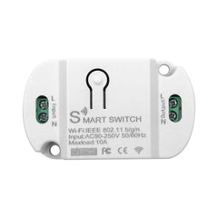 Smart WIFI Home Switch Led Light Universal Module DIY Smart Life WIFI Switch Supports 2 Way Control Work with Alexa Google Home Smart Life