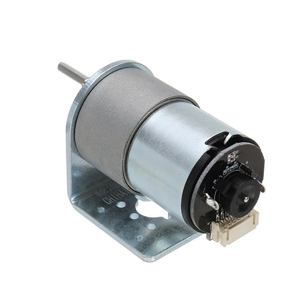 DC 12V 200rpm Encoder Motor Hall Encoder Motor with Mounting Bracket