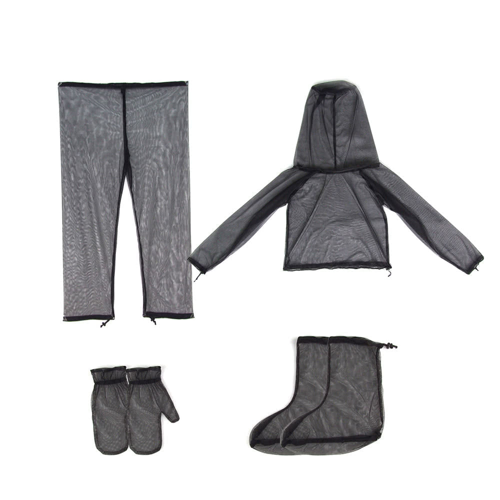 Lightweight Summer Mosquito Suit: Jacket, Mitts, Pants & Socks