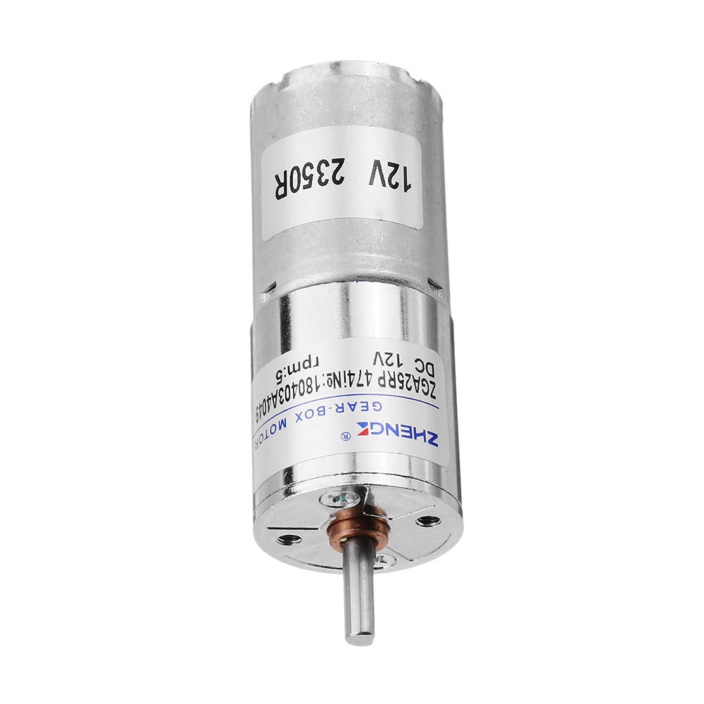 12V 5RPM Reduction Motor DC Gear Motor