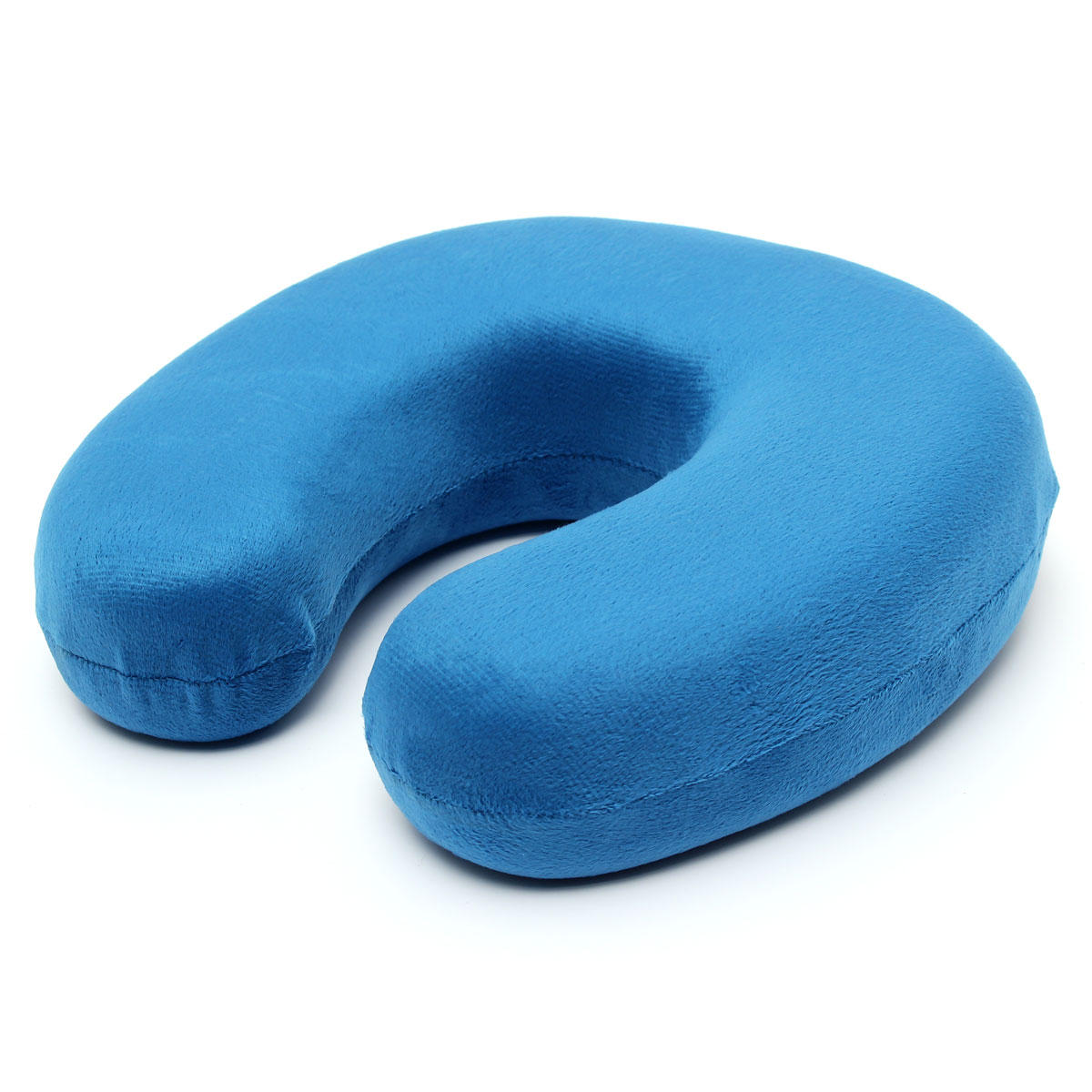 Soft Velour Memory Foam U Shaped Pillow Comfort Neck Support Car Cushion Pillow