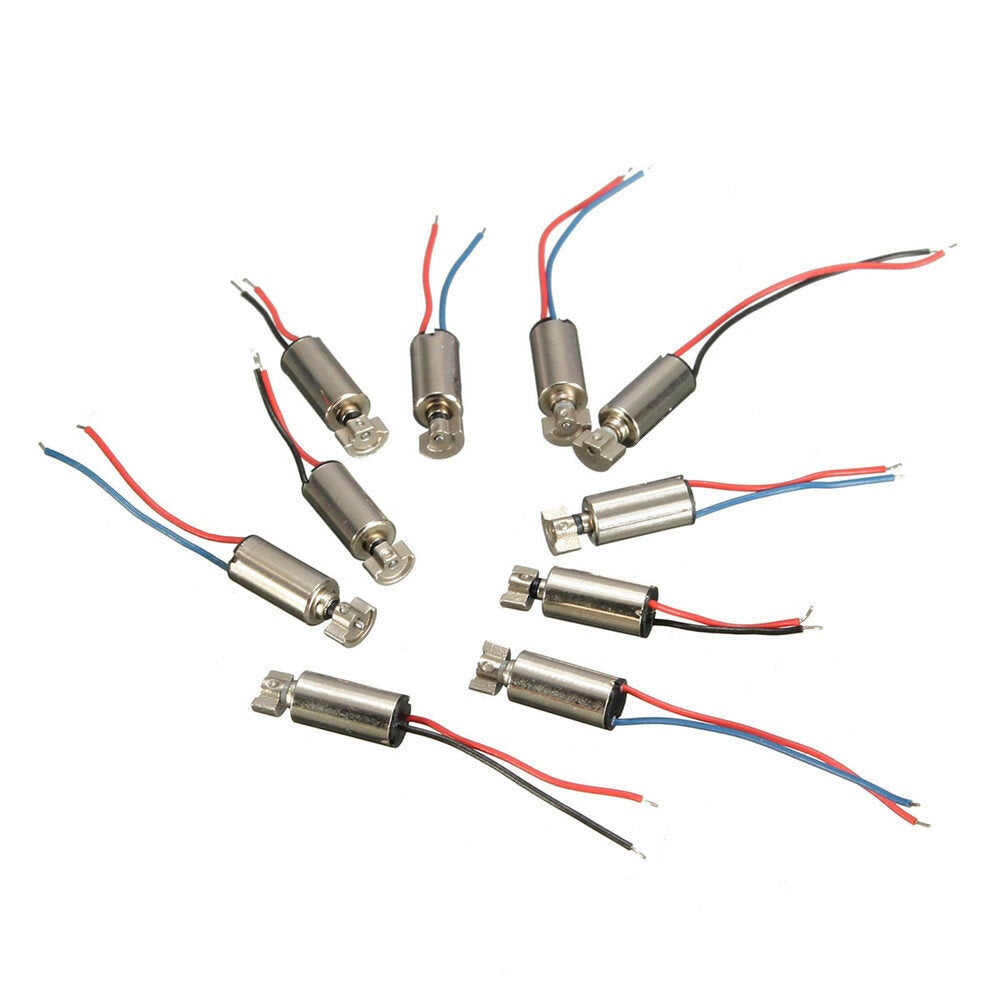 10pcs 4x8mm DC1.5-3V Micro Coreless Motor Vibration Motor