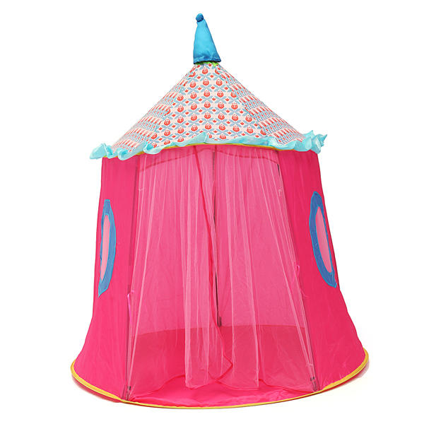 137 x 140CM Portable Princess Tent Indoor Outdoor Children Toy Mini Wigwam