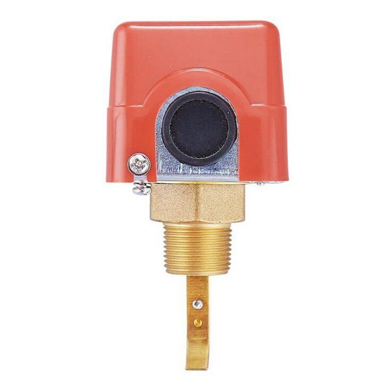 1/2" 3/4" 1" Brass Water Flow Switch HFS-25 20 15 Adjustable 220VAC 15A Liquid Water Flow Paddle Control